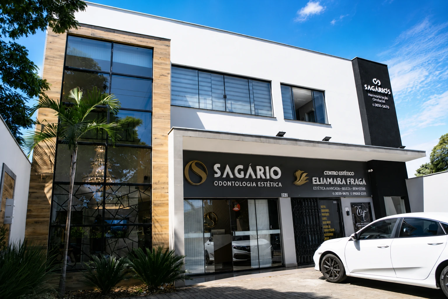 Fachada da Sagário Clinic