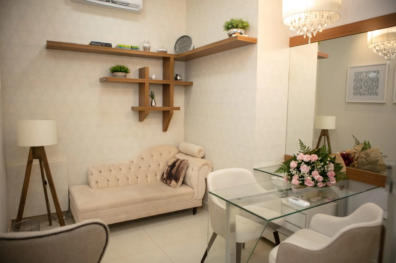 Sala de atendimento e acolhimento