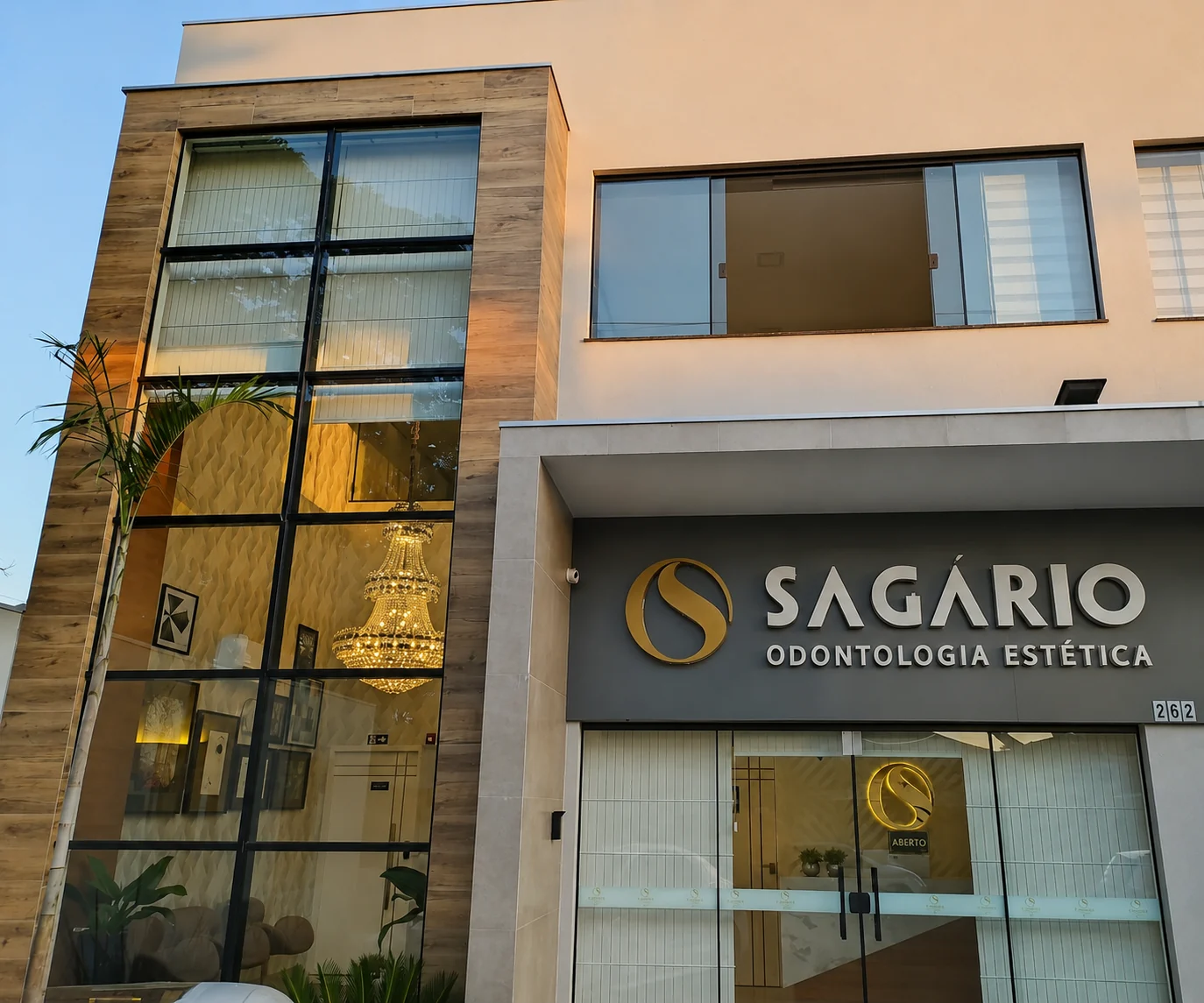Fachada da Sagário Clinic em Sarandi, Paraná